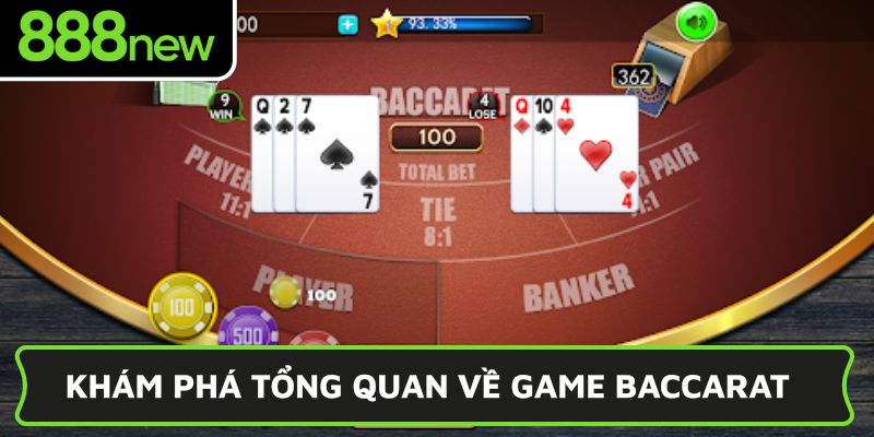 Khám phá tổng quan về game Baccarat